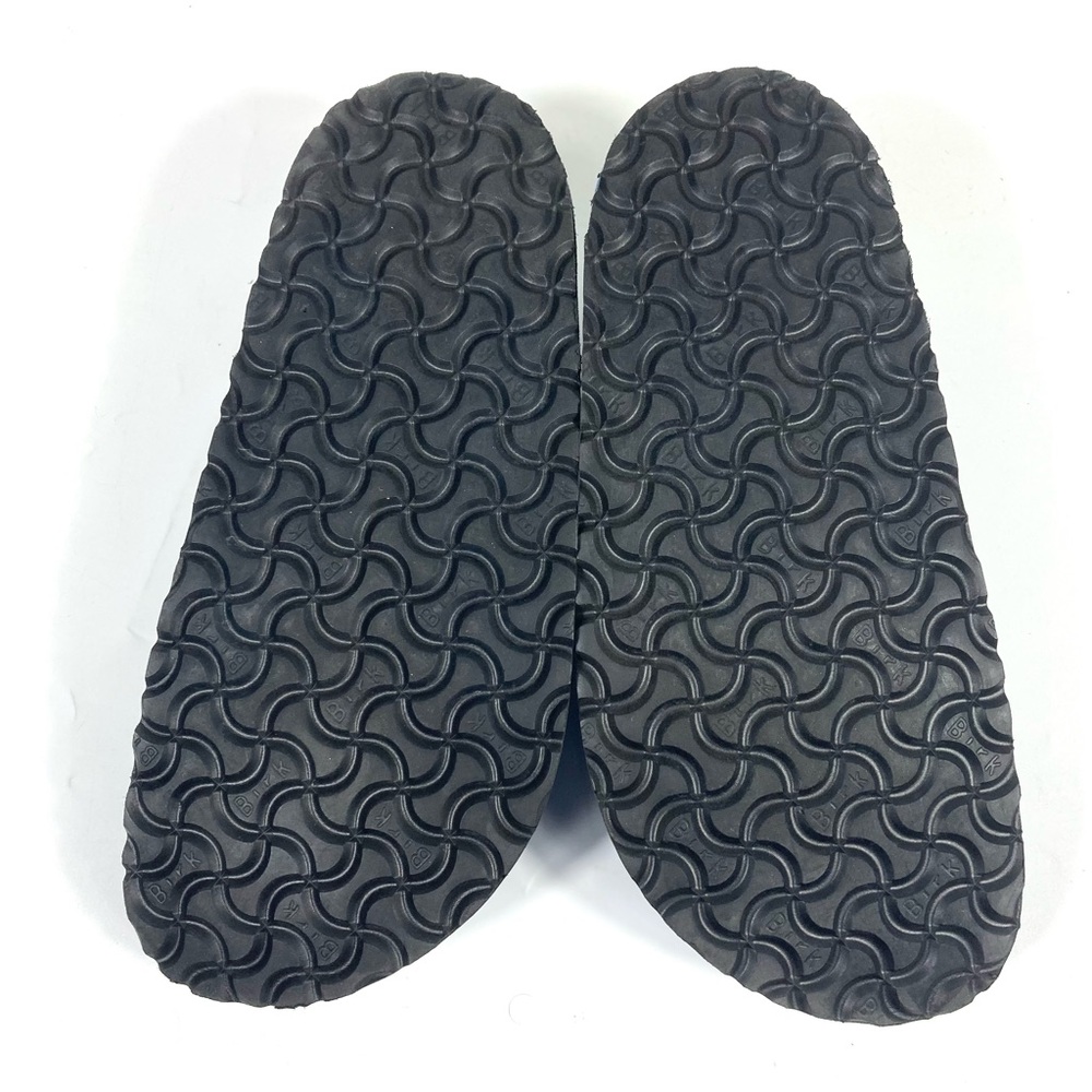Birkenstock 1774 Eliscu Quilted Denim Slide Clogs Mules Faded Denim 7 38 NEW - Picture 8 of 17
